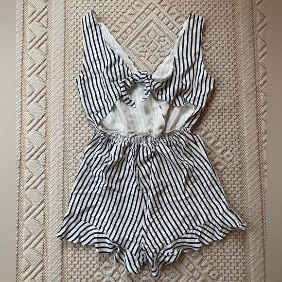 NWT: Bardot Striped Romper - Picture 4 of 10
